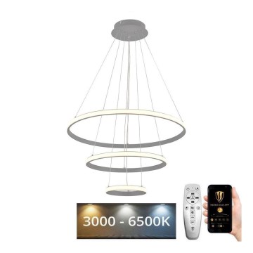 Lámpara de araña LED regulable LED/90W/230V 3000-6500K diá. 60 cm + control remoto