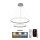 Lámpara de araña LED regulable LED/90W/230V 3000-6500K diá. 60 cm + control remoto