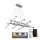 Lámpara de araña LED regulable LED/90W/230V 3000-6500K diá. 80 cm + control remoto