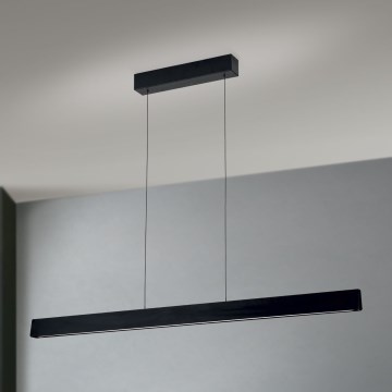 Lámpara de araña LED regulable TARA LED/44W/230V 2700/3800/4500/5700K negro