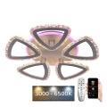 Lámpara de araña LED RGB regulable LED/70W/230V 3000-6500K + mando a distancia