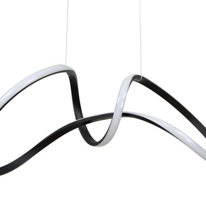 Lámpara de araña LED TESORO LED/48W/230V negro