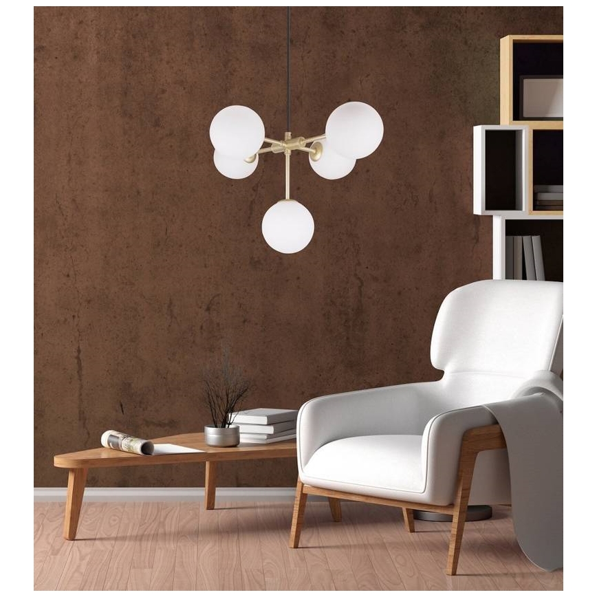 Lámpara de araña MATI 5xG9/28W/230V