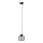Lámpara de araña MERCURE 1xE27/15W/230V diámetro 16 cm negro