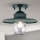 Lámpara de araña para exteriores EDWARD 1xE27/60W/230V IP44 verde