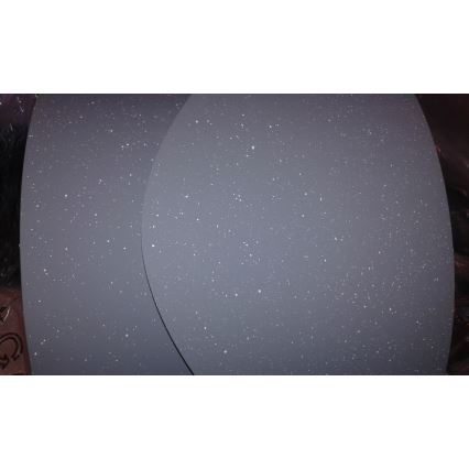 Lámpara de araña SFERA 1xE27/60W/230V d. 35 cm gris/dorado