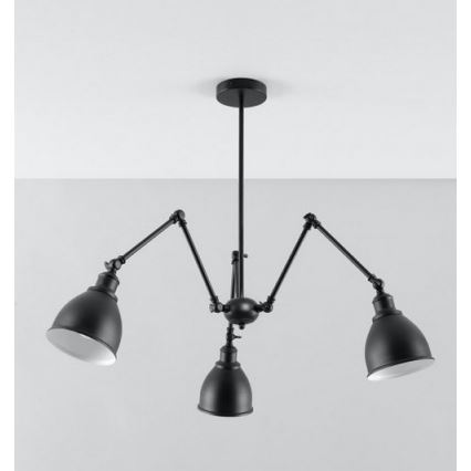 Lámpara de araña STARK SHADE 3xE27/60W/230V