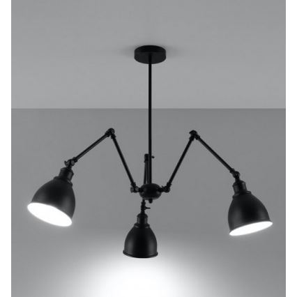Lámpara de araña STARK SHADE 3xE27/60W/230V