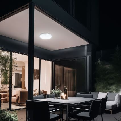 Aplique LED de baño con sensor de movimiento NYMPHEA PROXI LED/18W/230V IP54 3000K