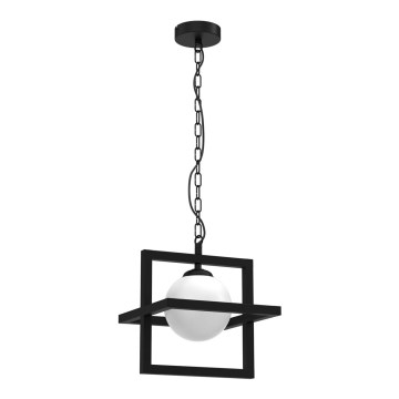 Lámpara de cadena DIEGO 1xE14/40W/230V negra