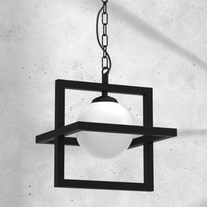 Lámpara de cadena DIEGO 1xE14/40W/230V negra