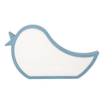 Lámpara de escritorio infantil LED BIRD LED/12W/230V azul