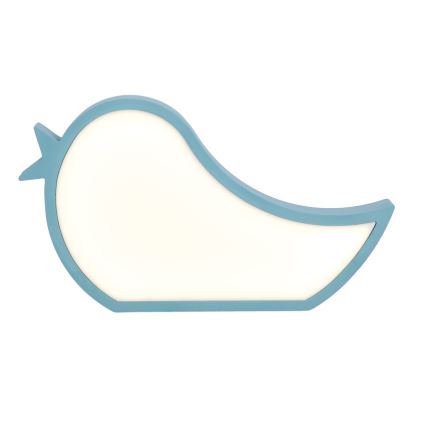 Lámpara de escritorio infantil LED BIRD LED/12W/230V azul