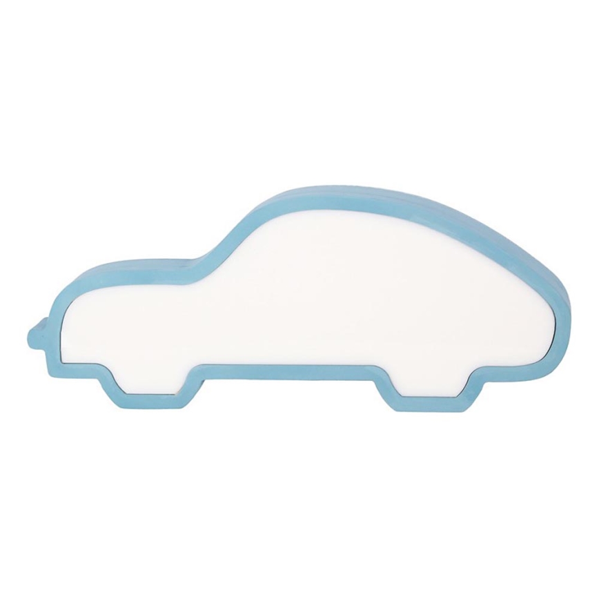 Lámpara de escritorio infantil LED CAR LED/11W/230V azul