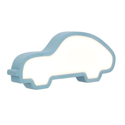 Lámpara de escritorio infantil LED CAR LED/11W/230V azul