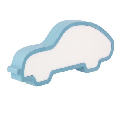 Lámpara de escritorio infantil LED CAR LED/11W/230V azul