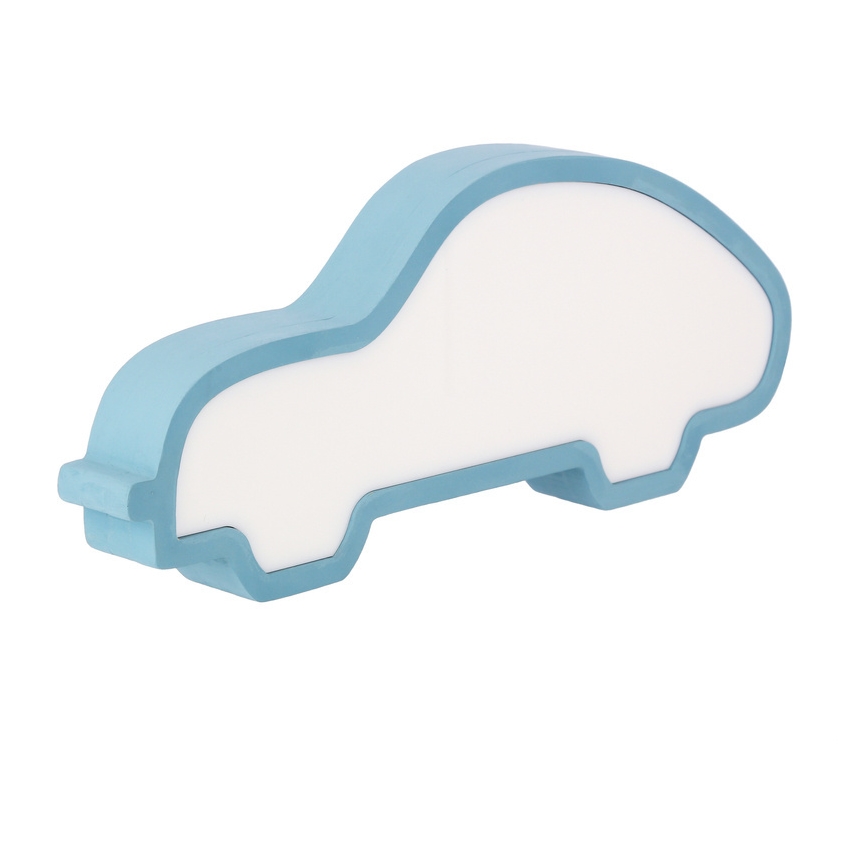 Lámpara de escritorio infantil LED CAR LED/11W/230V azul