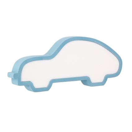 Lámpara de escritorio infantil LED CAR LED/11W/230V azul