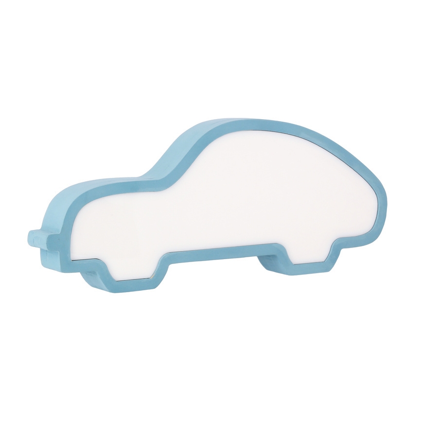 Lámpara de escritorio infantil LED CAR LED/11W/230V azul