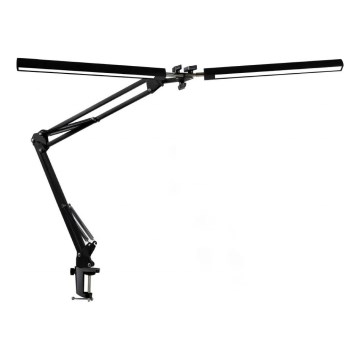 Lámpara de escritorio LED con pinza 2xLED/10W/230V 2800-6800K