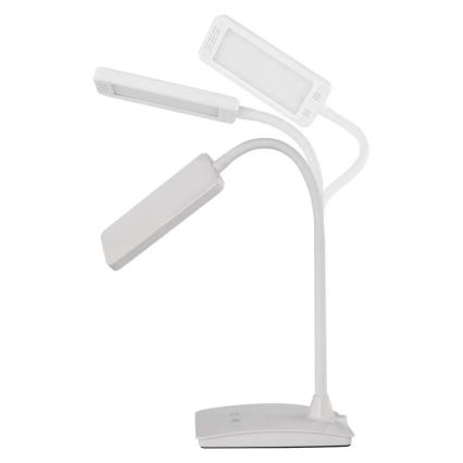 Lámpara de escritorio LED regulable EDDY LED/6W/230V 3000/4500/6800K blanca
