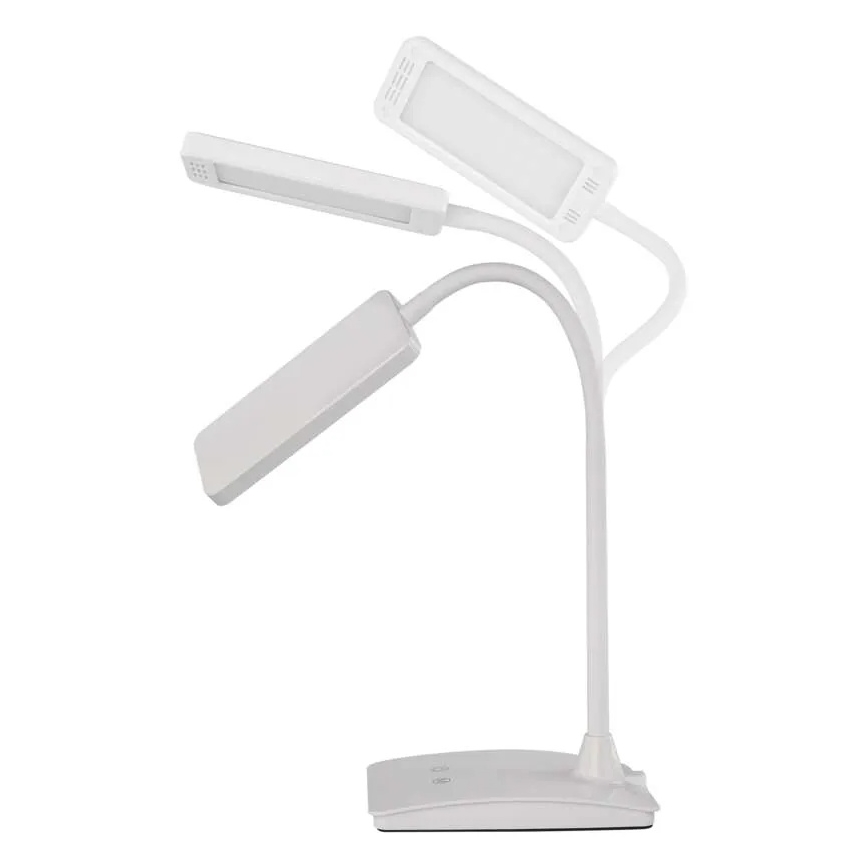 Lámpara de escritorio LED regulable EDDY LED/6W/230V 3000/4500/6800K blanca