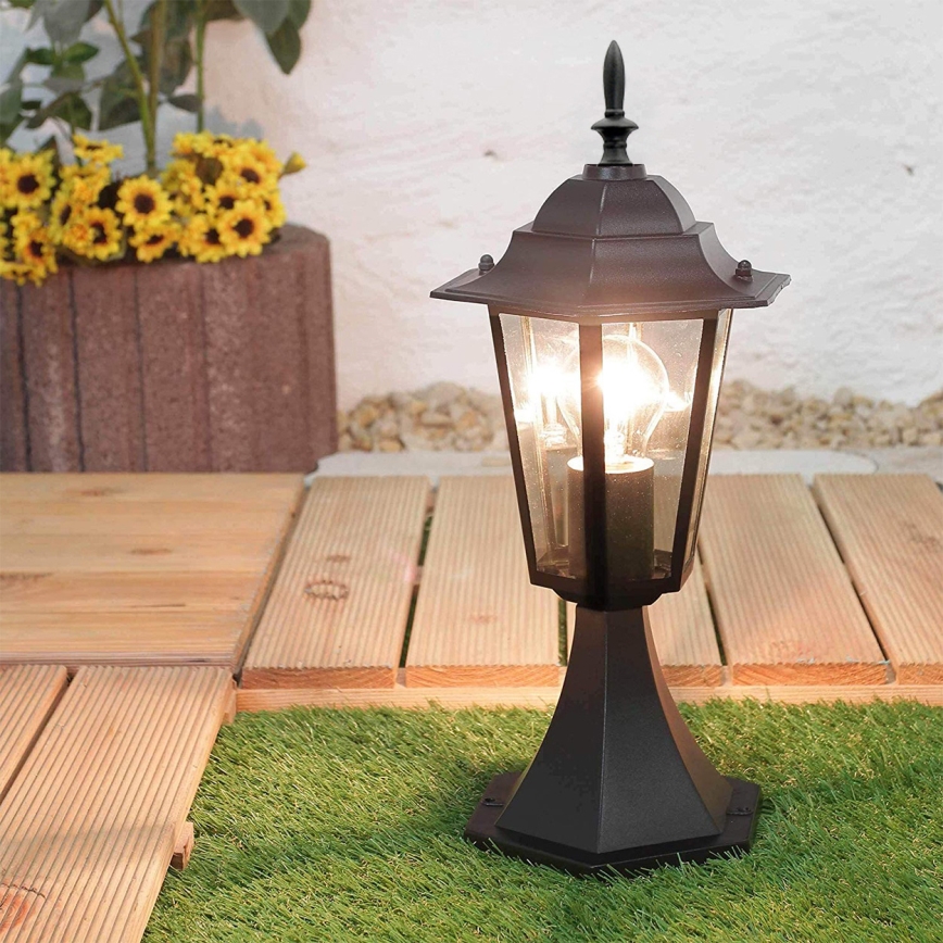 Lámpara de exterior 1xE27/20W/230V IP43 42,5 cm negro