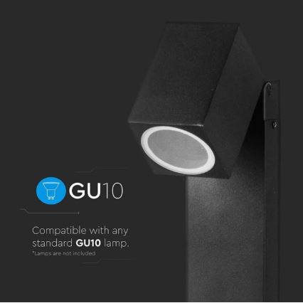 Lámpara de exterior 1xGU10/35W/230V IP44