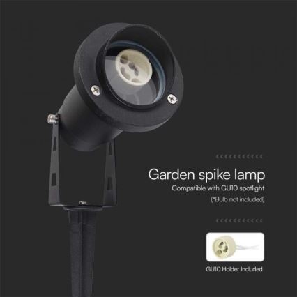 Lámpara de exterior 1xGU10/35W/230V IP65