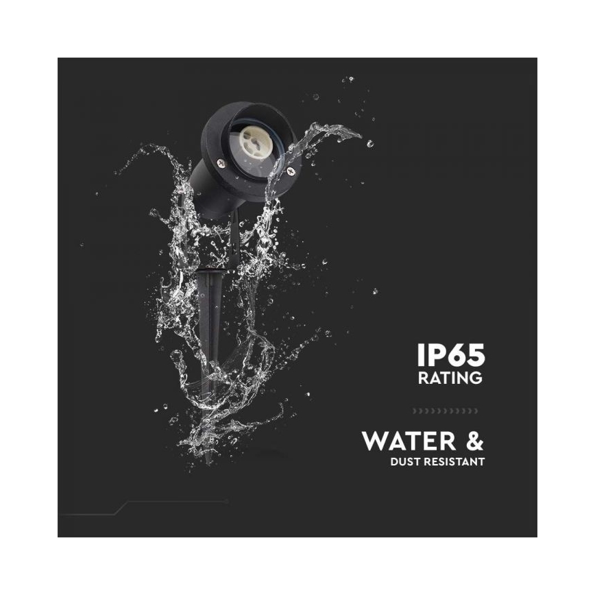 Lámpara de exterior 1xGU10/35W/230V IP65