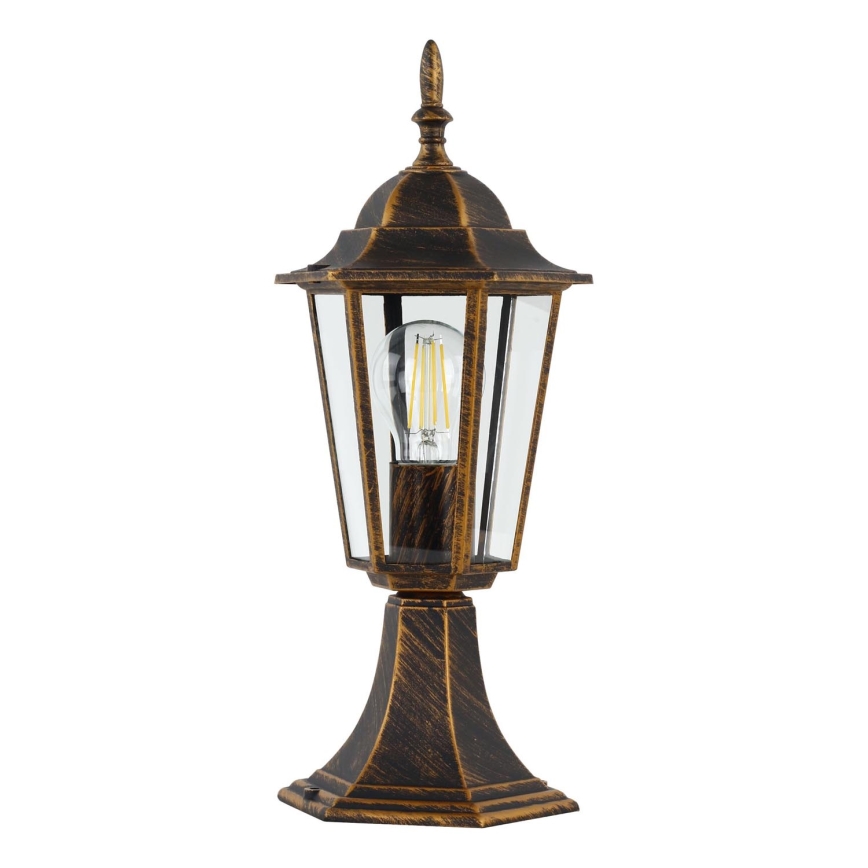 Lámpara de exterior ARRAIA 1xE27/15W/230V IP44 pátina de bronce