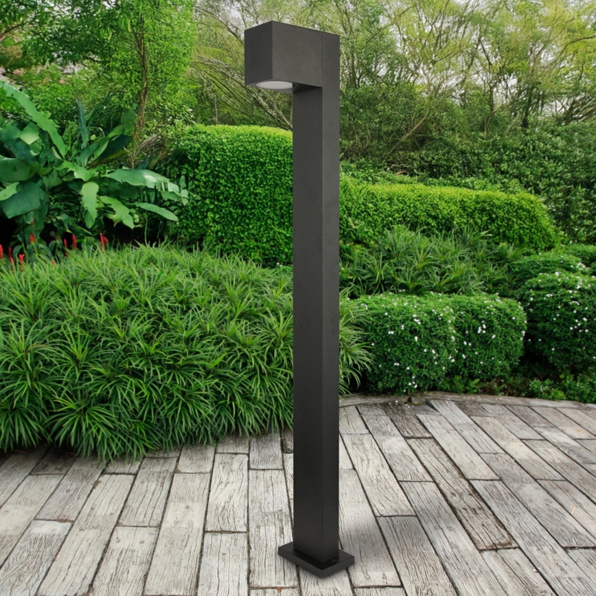 Lámpara de exterior BOSTON 1xGU10/10W/230V 80 cm IP54 negro