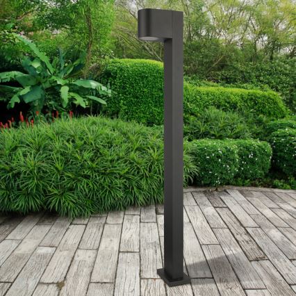 Lámpara de exterior BOSTON 1xGU10/10W/230V 80 cm IP54 negro