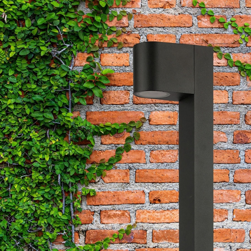 Lámpara de exterior BOSTON 1xGU10/10W/230V 80 cm IP54 negro