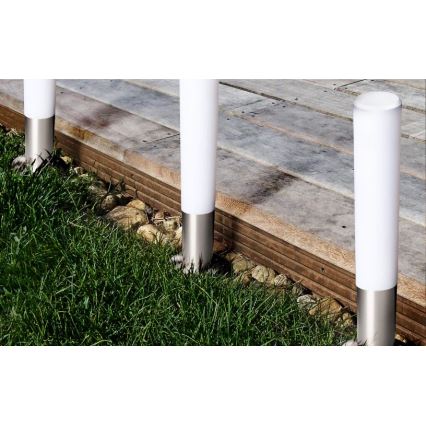 Lámpara de exterior EASY CONNECT 1xE27/20W/230V IP44 acero inoxidable