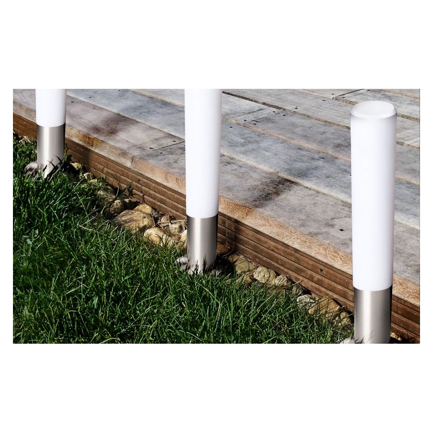 Lámpara de exterior EASY CONNECT 1xE27/20W/230V IP44 acero inoxidable