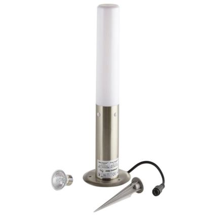 Lámpara de exterior EASY CONNECT 1xE27/20W/230V IP44 acero inoxidable