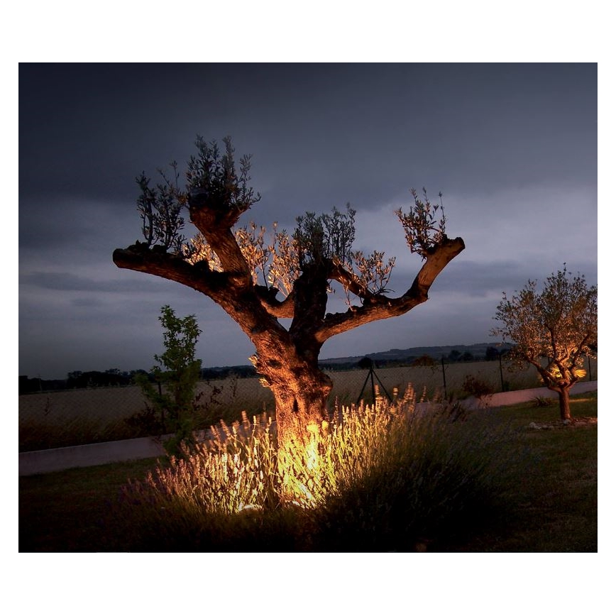 Lámpara de exterior LED EASY CONNECT 1xGU10/10W/230V IP67 cromo mate