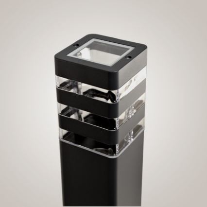 Lámpara de exterior SANTA 1xE27/60W/230V IP54 79,5 cm antracita