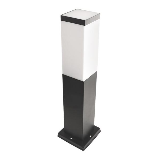 Lámpara de exterior SOPPA 1xE27/60W/230V IP44 45 cm negro