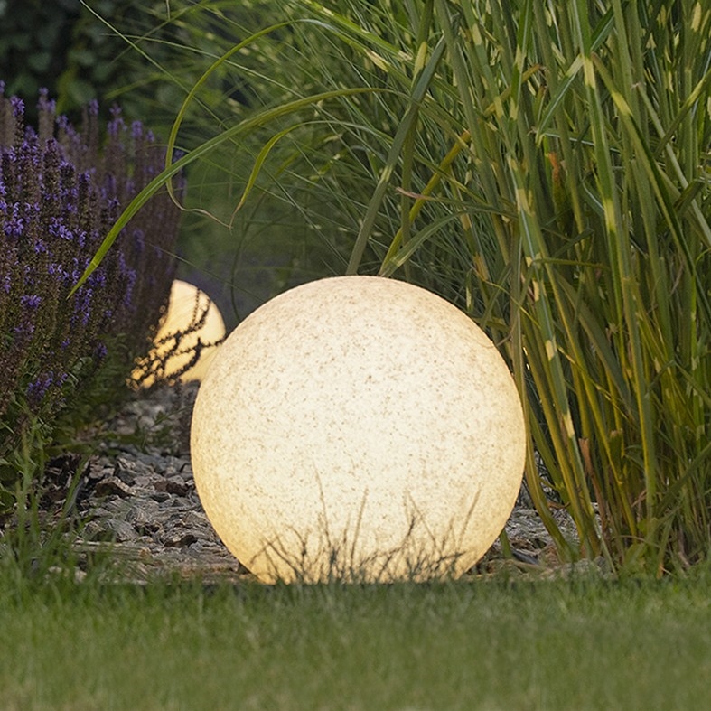 Lámpara de exterior STONO 1xE27/25W/230V diá. 78 cm IP65