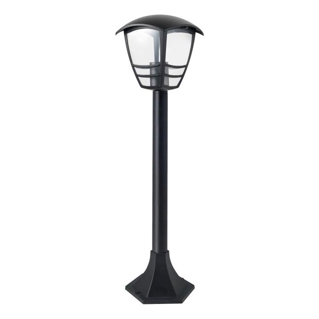 Lámpara de exterior TEVIO 1xE27/60W/230V IP54 97 cm negro