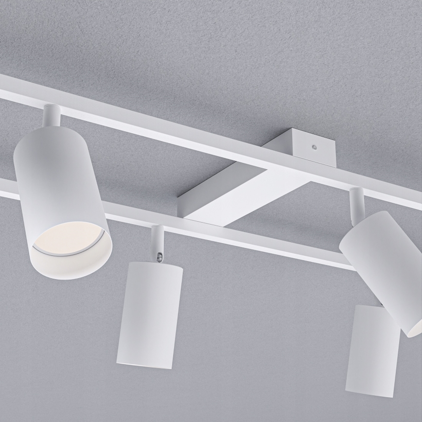 Lámpara de focos 6xGU10/30W/230V blanca