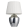 Lámpara de mesa 1xE27/25W/230V cromo brillante