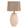 Lámpara de mesa 1xE27/40W/230V beige/dorado