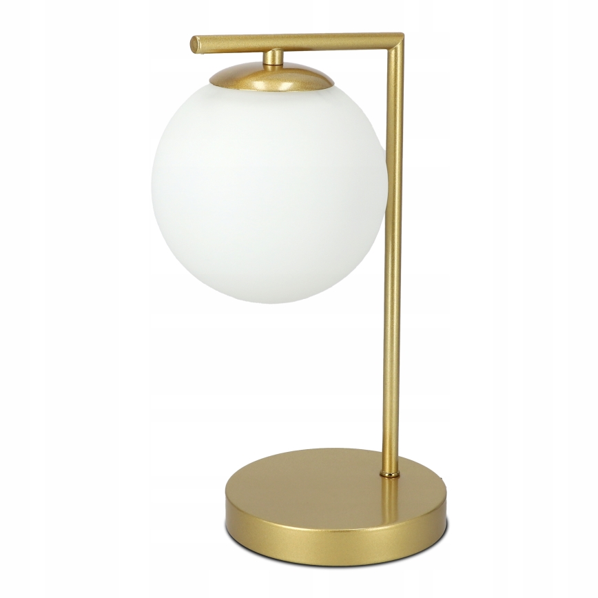 Lámpara de mesa 1xE27/40W/230V dorada/blanca