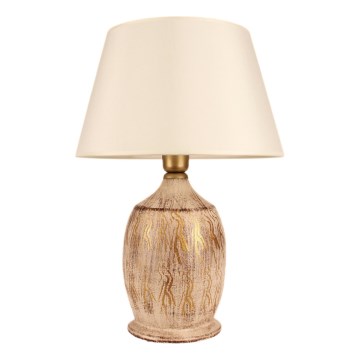 Lámpara de mesa 1xE27/40W/230V dorado