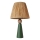 Lámpara de mesa 1xE27/40W/230V marrón/verde