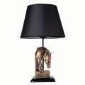 Lámpara de mesa 1xE27/40W/230V negro/dorado
