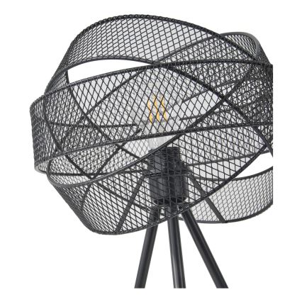 Lámpara de mesa 1xE27/40W/230V negro